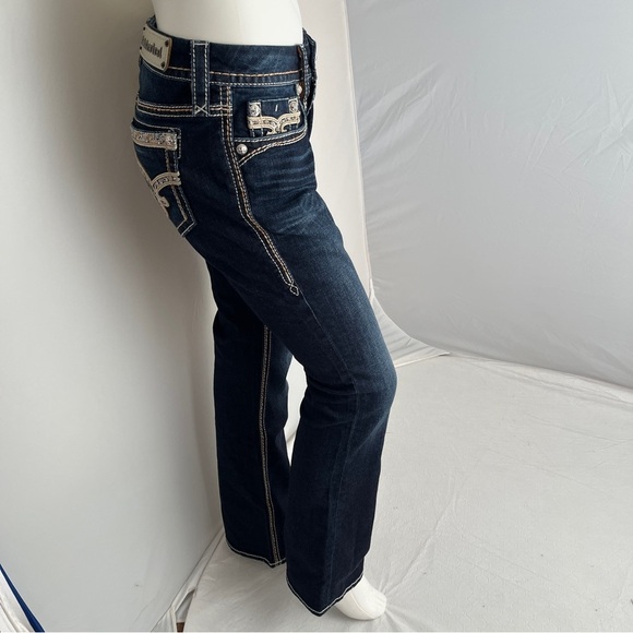 Rock Revival Sherry Easy Bootcut dark denim stretch jeans - Picture 4 of 16